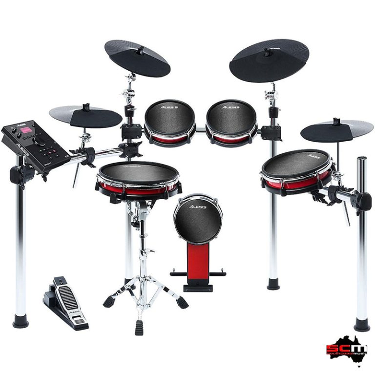 ALESIS NITRO MESH Drumkit - Eight Piece Electronic Drum Kit - Mesh