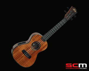 Lag U700CE Solid Koa Concert Acoustic Electric Ukulele with Lag Gig Bag 20% OFF!