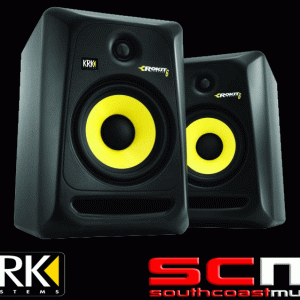 KRK ROKIT 6" Active Studio Monitors G3 2-way Speakers 146W Pair