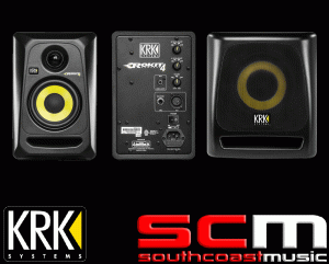 KRK ROKIT 4 Active Studio Monitors G3, 8S Subwoofer 8" Professional Package!
