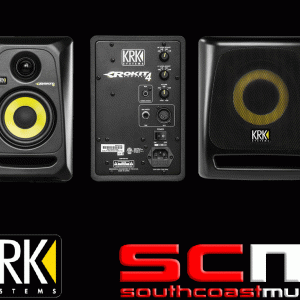 KRK ROKIT 4 Active Studio Monitors G3, 8S Subwoofer 8" Professional Package!