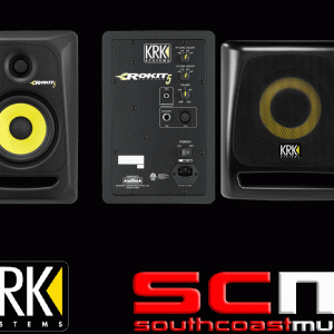 ROKIT 4 Active Monitors G3, Subwoofer 8" Professional Package! – South Coast Music