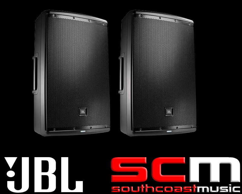 JBL EON615 15″ Two-Way Sound Reinforcement 500W RMS Active PA Speaker -PAIR PACK