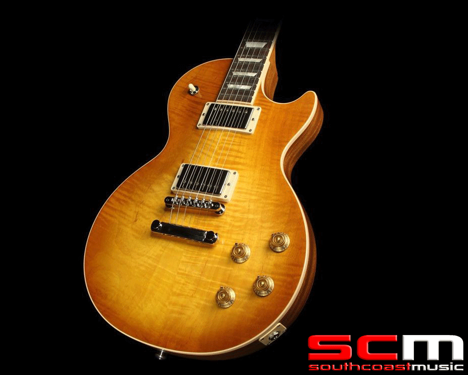 Gibson Les Paul Traditional Electric Guitar Honey Burst 2017 South