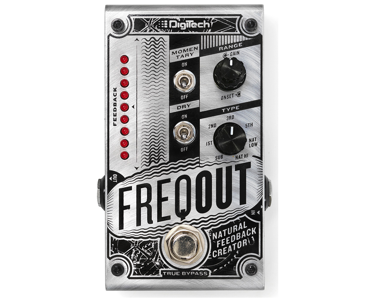 Digitech-FREQOUT-Natural-Feedback-Creator-Guitar-FX-Pedal--Stomp-Box-+-Warranty