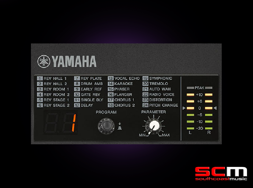 Yamaha EMX5 1260 watt Powered Mixer Five Year Warranty