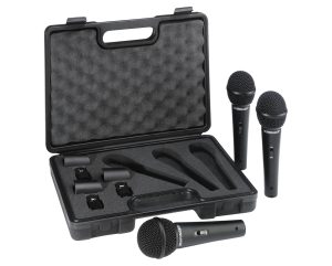 Behringer Ultravoice XM1800S Dynamic Cardioid Mics (3-Pack) Case Pack