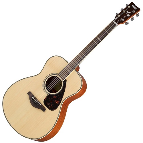 Yamaha FS820 Acoustic Guitar Natural Finish Solid Sitka Spruce Top South Coast Music