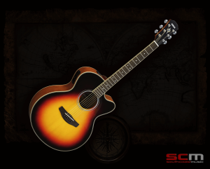 Yamaha CPX500III-VS vintage sunburst acoustic electric guitar sitka spruce top