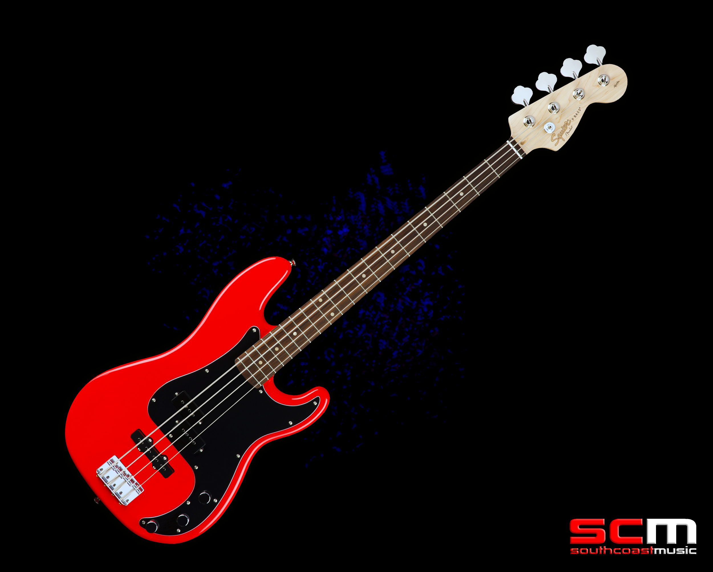 Fender Squier Affinity Series PJ Precision Bass Guitar Race Red Finish South Coast Music