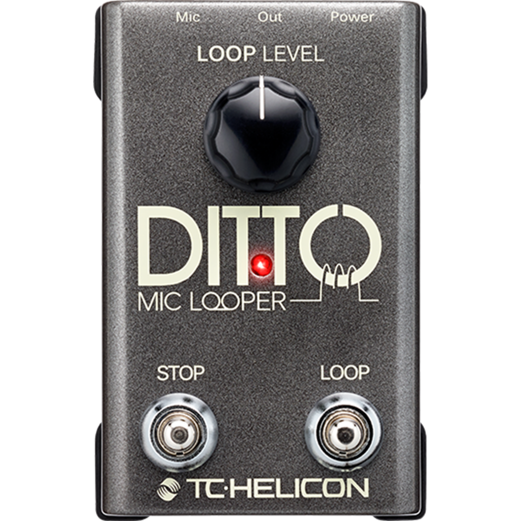 【服&音楽】TC HELICON DITTO MIC LOOPER tch-ditto-mic-looper-frontsml-