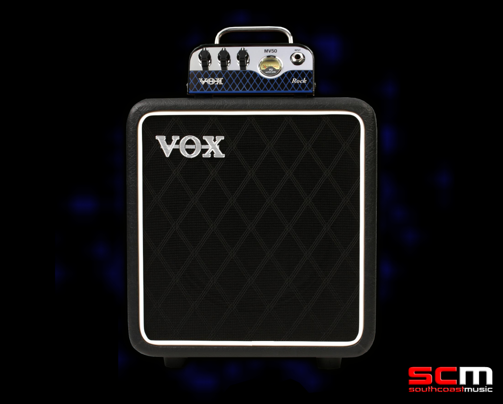 Vox MV50 ROCK SET 50 watt compact half stack electric guitar amplifier