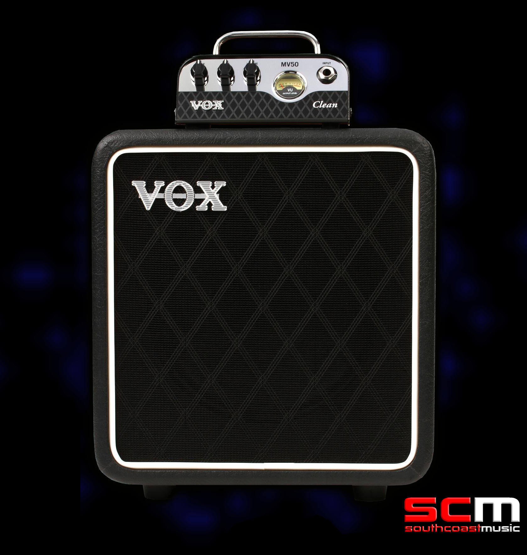 Vox MV50 CLEAN SET 50 watt compact half stack electric guitar amplifier