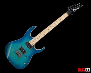 Ibanez RG421AHM BMB Blue Moon Burst Hard Tail Electric Guitar Hum-Buckers RG