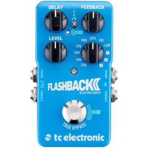 TC Electronic Flashback 2 Delay & Looper True Bypass Guitar FX Effects Pedal New