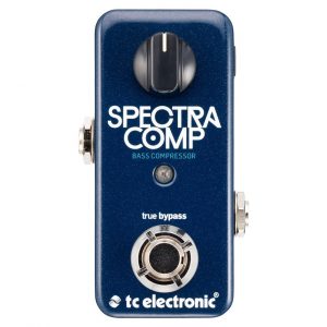 TC Electronic SPECTRA ULTRA COMPACT MULTI BAND BASS COMPRESSOR GUITAR PEDAL MINI