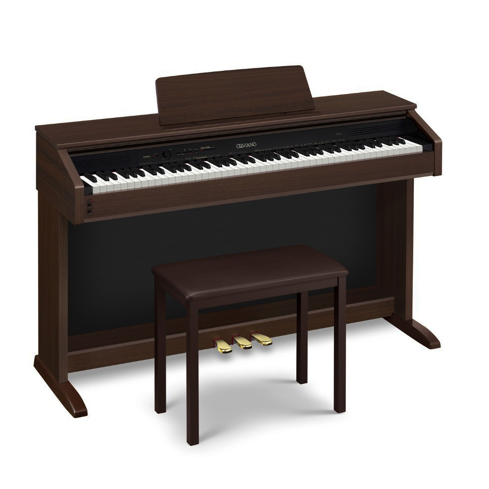 CASIO AP260BN Celviano Digital Piano Matching Bench 5 Year Warranty