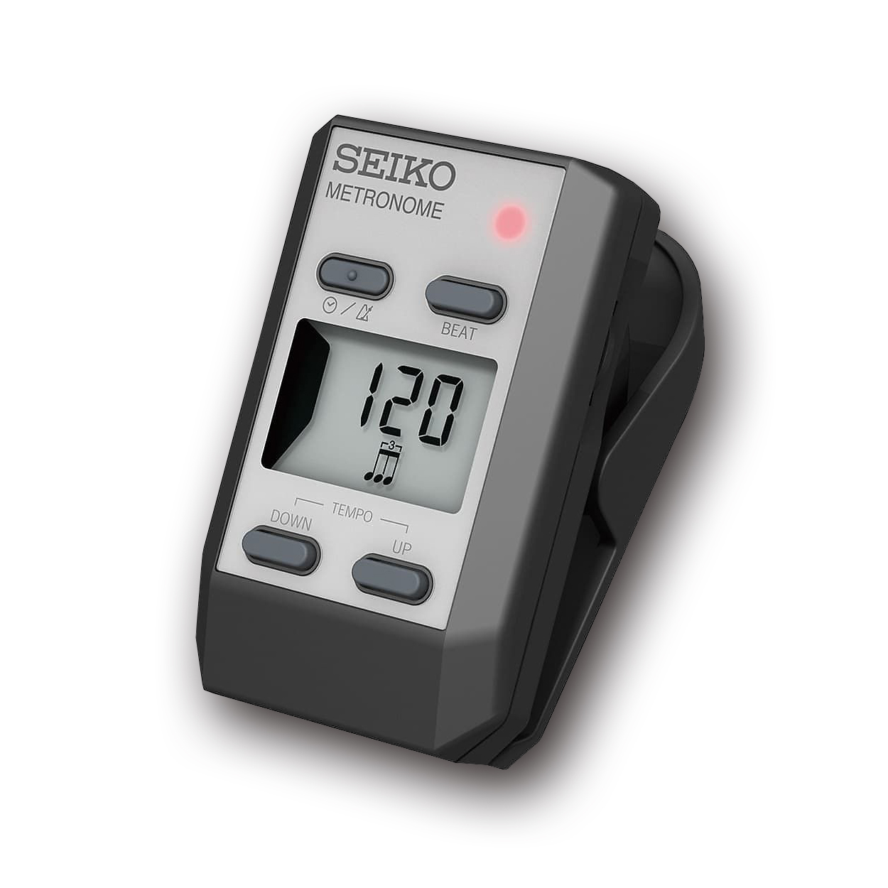 Metronome SEIKO DM51 Digital Pocket Size Clipon Learn to Play in Time