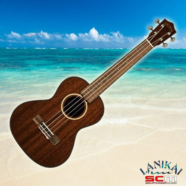 Lanikai LMAST Tenor Ukulele Solid Mahogany Top, Back & Sides Premium