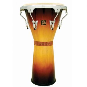 LP Latin Percussion LPA630VSB Aspire Sunburst Wooden 12.5 inch Djembe Hand Drum