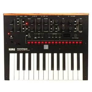 Korg Monologue Monophonic Analogue Synthesizer - Black Synth