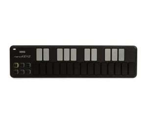 Korg NANOKEY 2 Slim-Line USB Keyboard Controller - nanoKEY2 Black