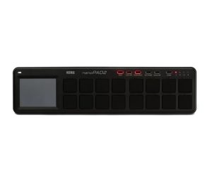 Korg nanoPAD2 USB Slim-Line Drum Pad Controller - Black NANOPAD 2