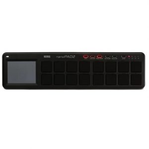 Korg nanoPAD2 USB Slim-Line Drum Pad Controller - Black NANOPAD 2