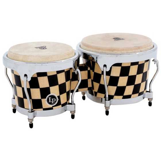 LP Percussion LPA601CHKC Bongos wooden Bongo Drums Hand Drum
