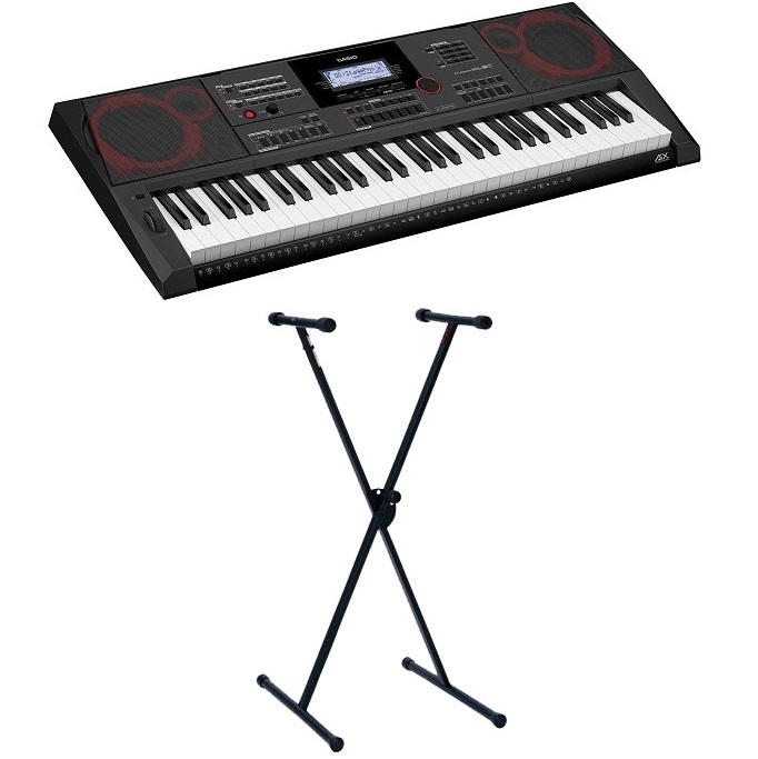 Casio CTX5000 Touch Responsive Digital Music Keyboard CT-X5000 with AiX Sounds WITH STAND