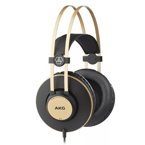 AKG K92 Closed-Back Headphones for Live Sound Monitoring & Recording Studios