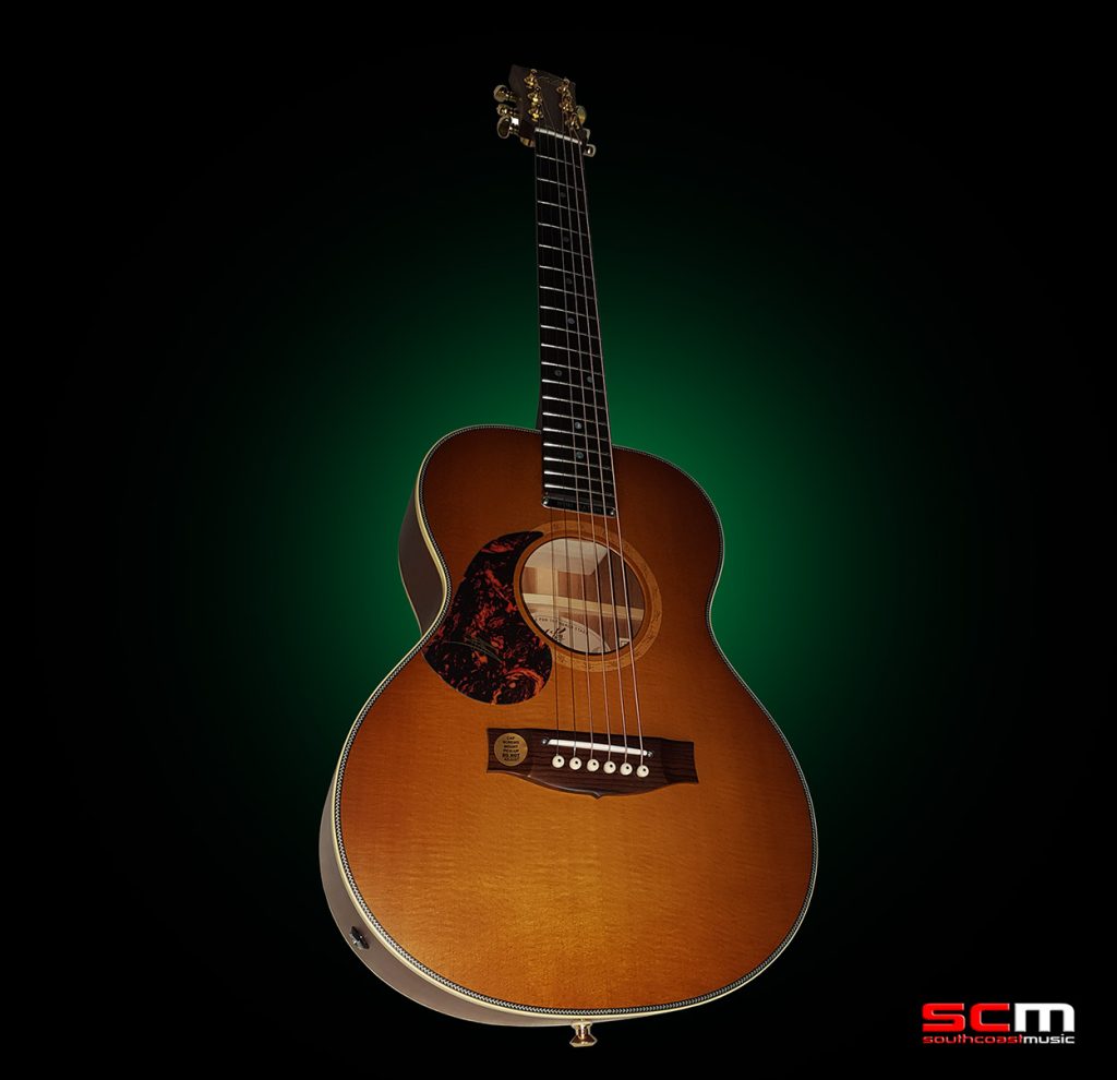 Maton EMD6L Diesel Special Left Hand Mini Acoustic Electric Guitar with