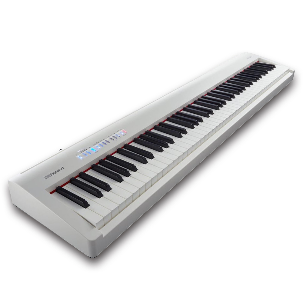 Roland Fp30 Compact Portable Digital Piano White Finish Our Price Includes Shipping South Coast Music