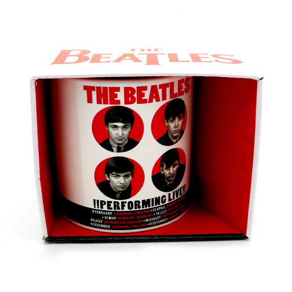 Official Licensed BEAT62MUG02 The Beatles Boxed Standard Mug Performing Live 1962