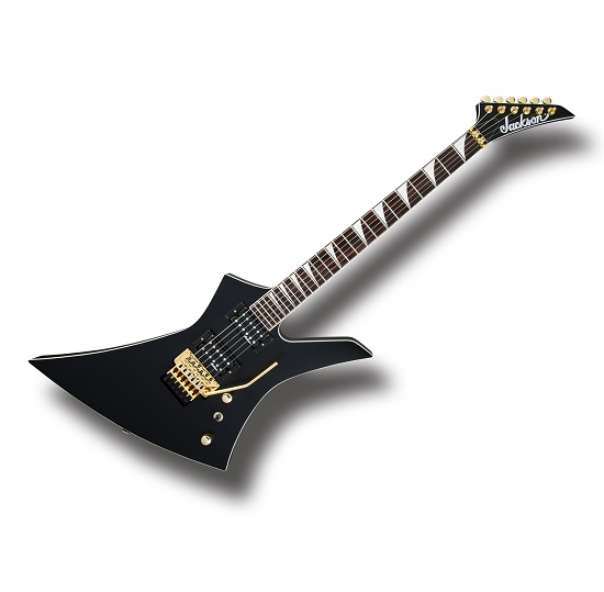 Jackson X Series Kelly KEX Electric Guitar Satin Black Gold