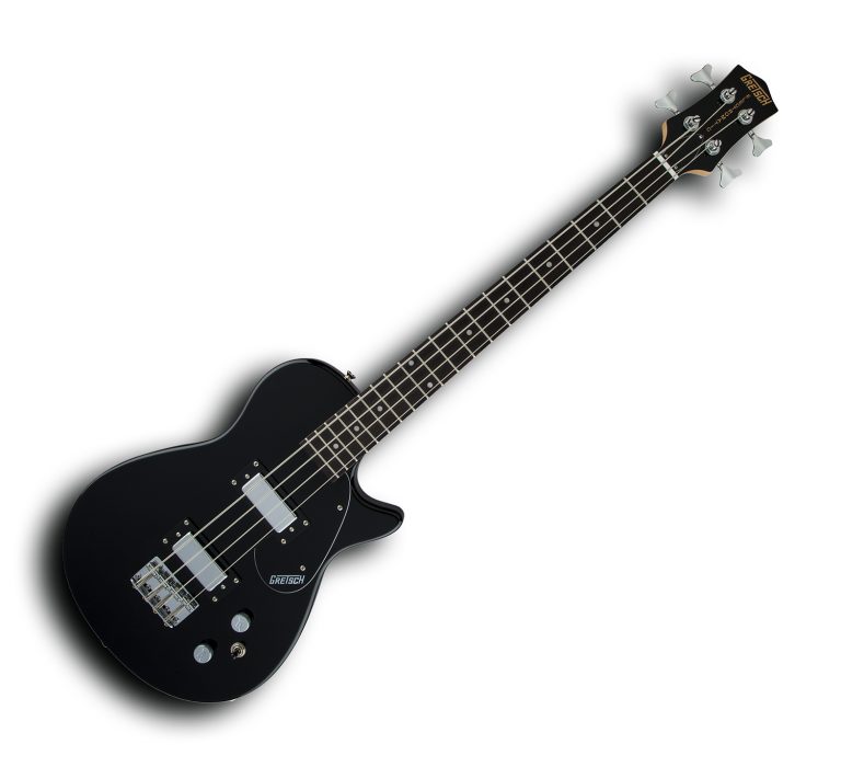 Gretsch G2220 Junior Jet Bass II Short Scale Bass Guitar Black Gloss