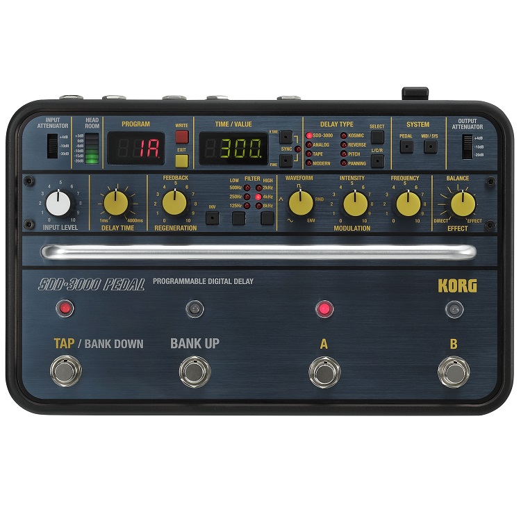 SDD3000 Programmable Digital Delay Electric Guitar FX Effects