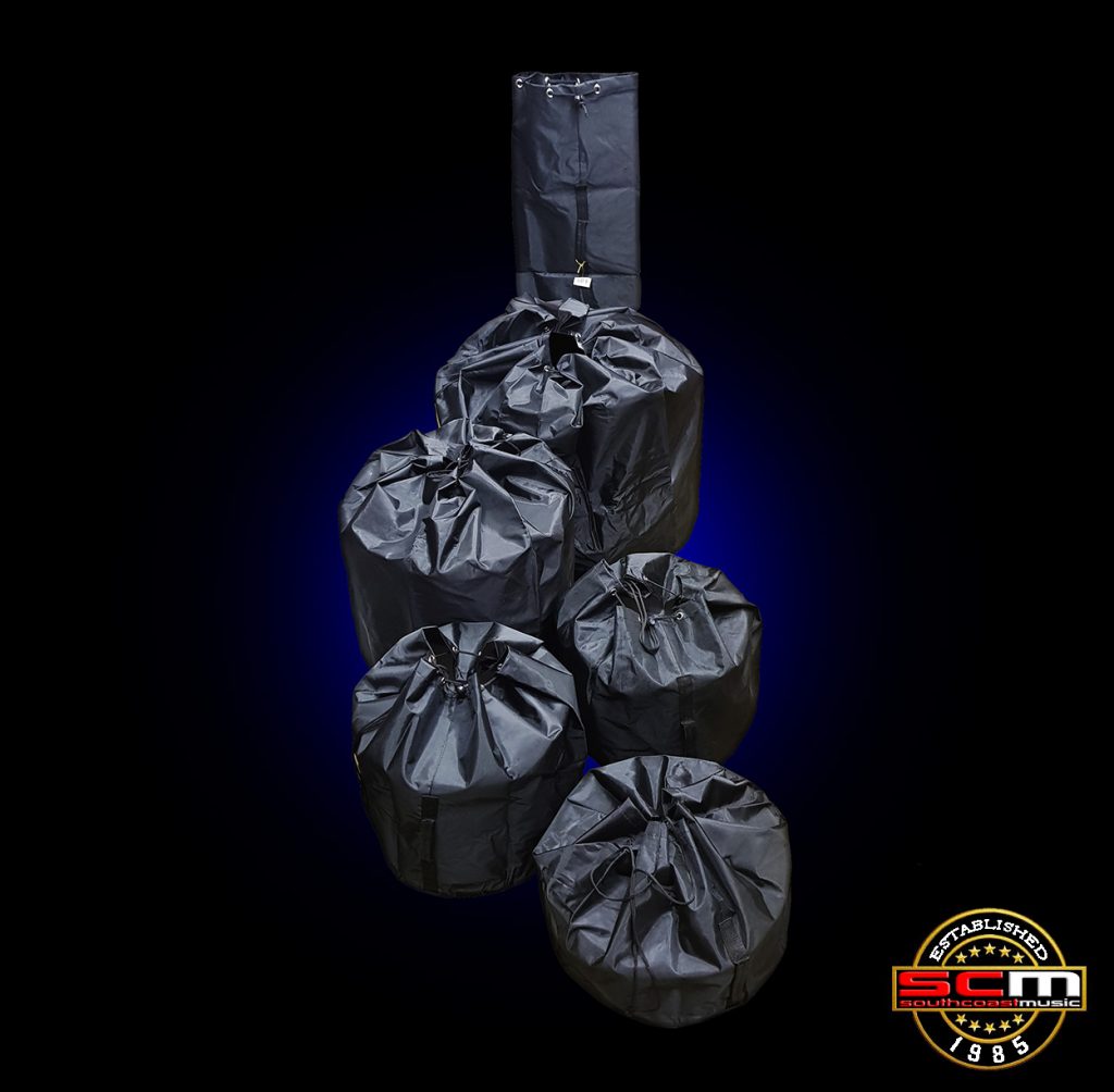 5 Piece  Padded Dum Bag Set - 22" Kick, 16" Tom