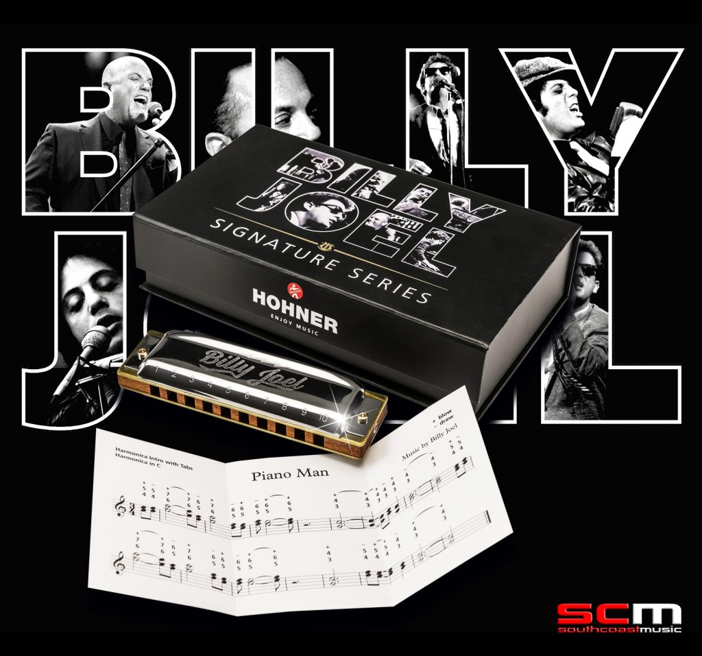 Hohner Billy Joel Signature Diatonic harmonica in C Gift Pack South