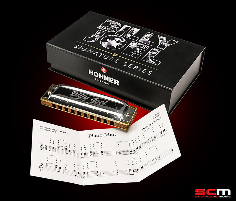Hohner Billy Joel Signature Diatonic harmonica in C Gift Pack South Coast Music