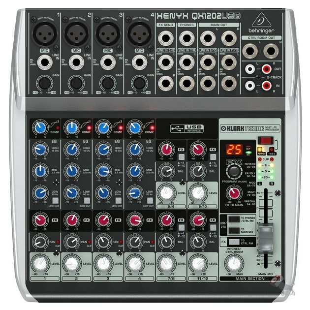 Behringer Xenyx QX1202USB Mixer with USB and Effects - FREE SHIPPING IN ...
