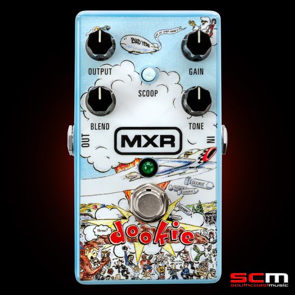 MXR DD25 Green Day Dookie Drive Overdrive Pedal Limited Edition Pedal South Coast Music