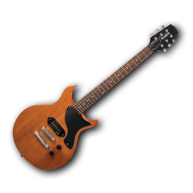 The Hamer Special Junior Electric Guitar Natural Mahogany finish PRO