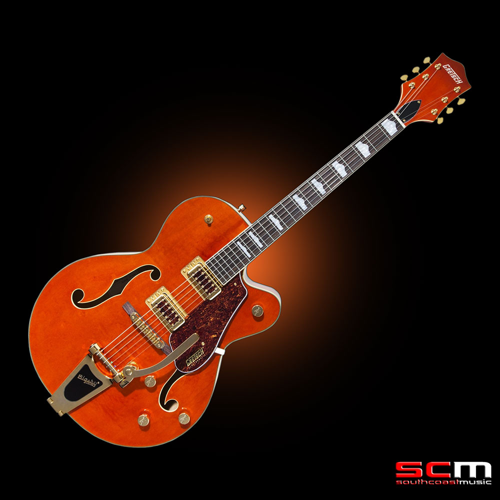 Gretsch limited edition g5420tg electromatic 50s orange sales stain