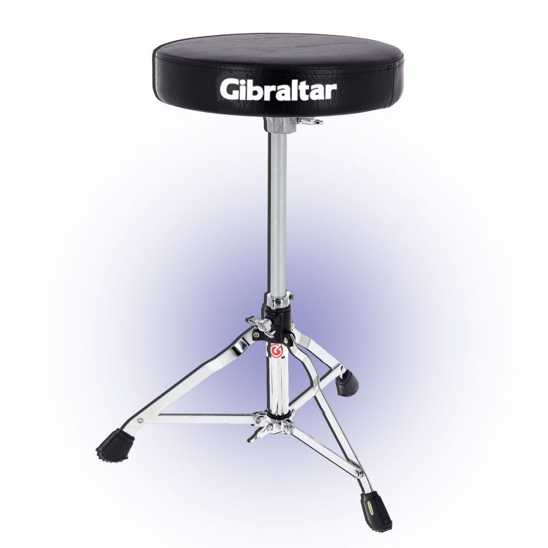 Gibraltar Drum Throne Stool height adjustable, memory lock, padded seat