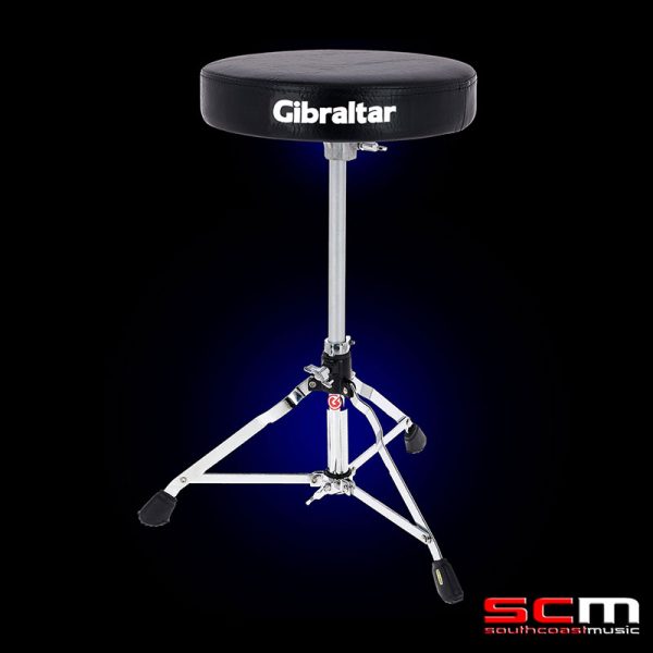Gibraltar Drum Throne Stool height adjustable, memory lock, padded seat