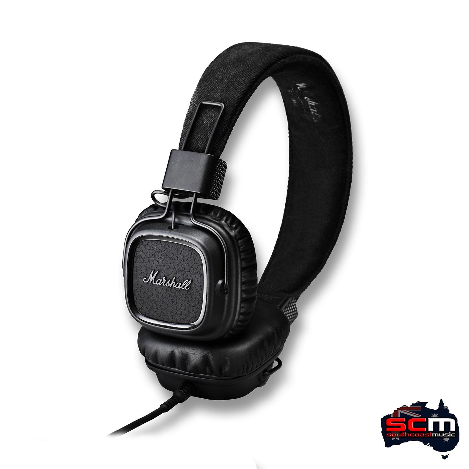 Marshall Major MKII Stereo Headphones with Mic & Remote Pitch Black