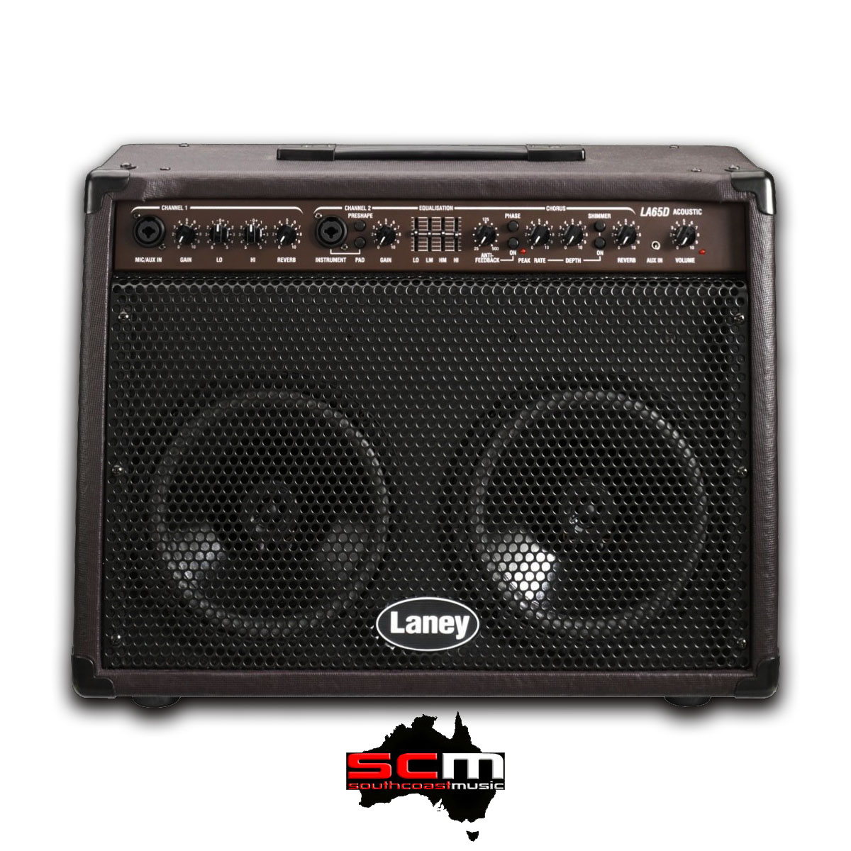 Laney LA65D Acoustic Guitar / Vocal Amplifier Versatile & Clear Sound 3 Year Warranty LAST ONE