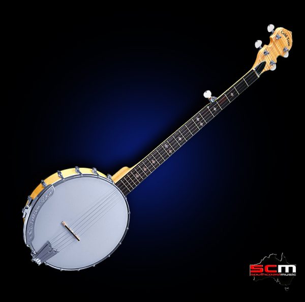 Goldtone CC100 Cripple Creek Open Back 5String Banjo ProSCM Setup