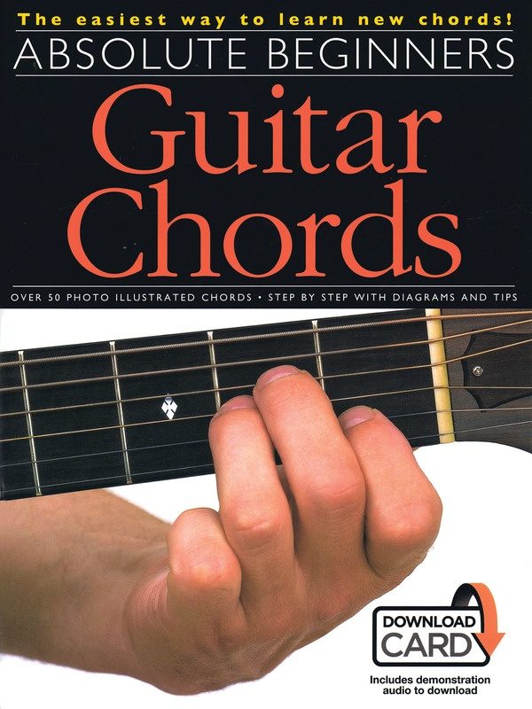 Absolute Beginners Guitar Chords Book easy to learn play chords by photo! South Coast Music